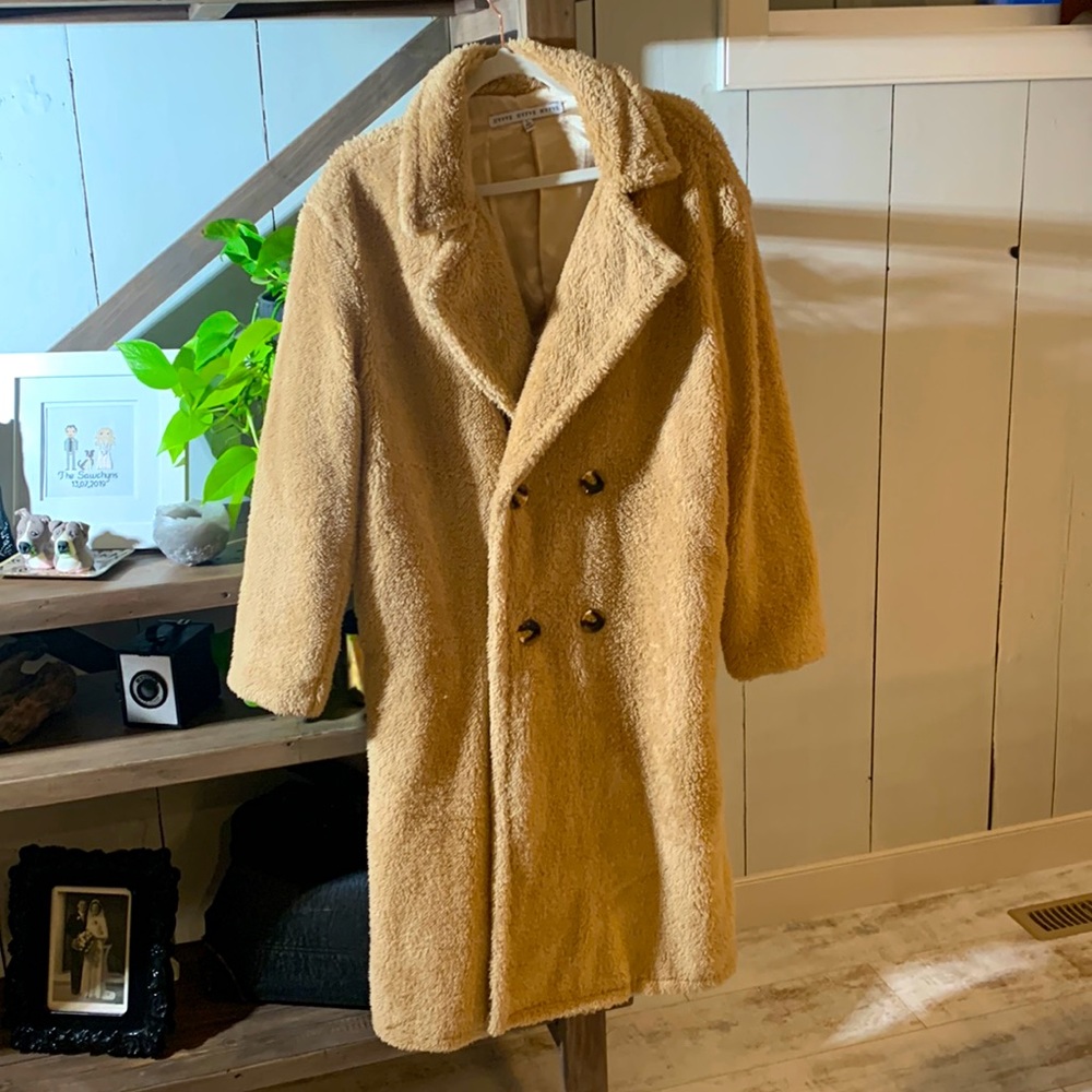 Faux fur long Peacoat Jacket HYFVE